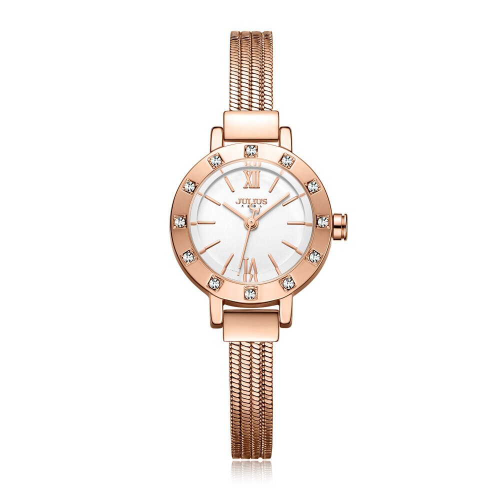 Julius JA-715 นาฬิกาข้อมือผู้หญิง แบรนด์เกาหลี เครื่องญี่ปุ่น Miyota กันน้ำ 30m. ของเเท้ประกัน 1 ปี