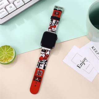 สายนาฬิกาข้อมือ ลายการ์ตูนอนิเมะ SLAM DUNK IMD แบบเปลี่ยน สําหรับ apple watch band For iWatch Series 8 7 SE 6 5 4 3 2 1 Correa 38 40 41 42 44 45 มม.