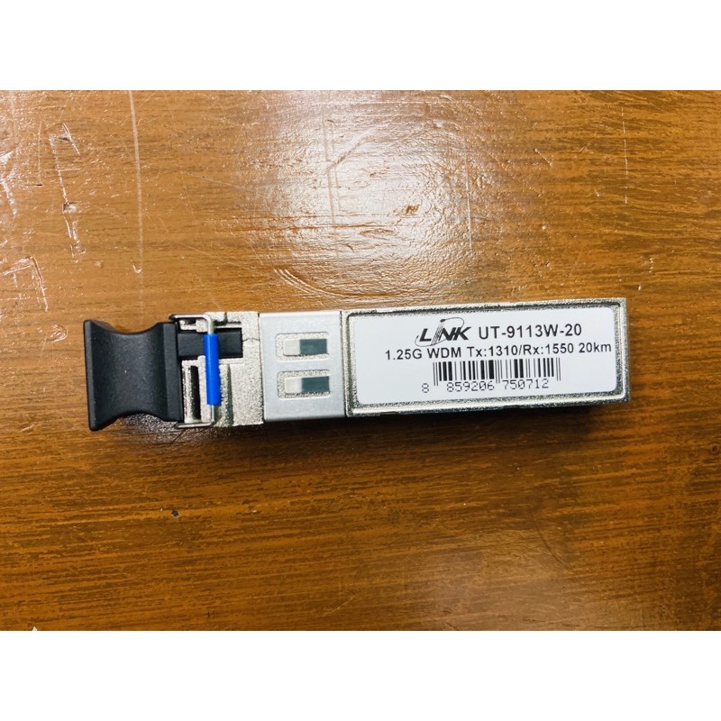 UT-9113W-20 1.25WDM Tx:1310/Rx:1550 20km ใช้งานร่วมกับรุ่น UT-9114W-20 Link ออกใบกำกับภาษีได้