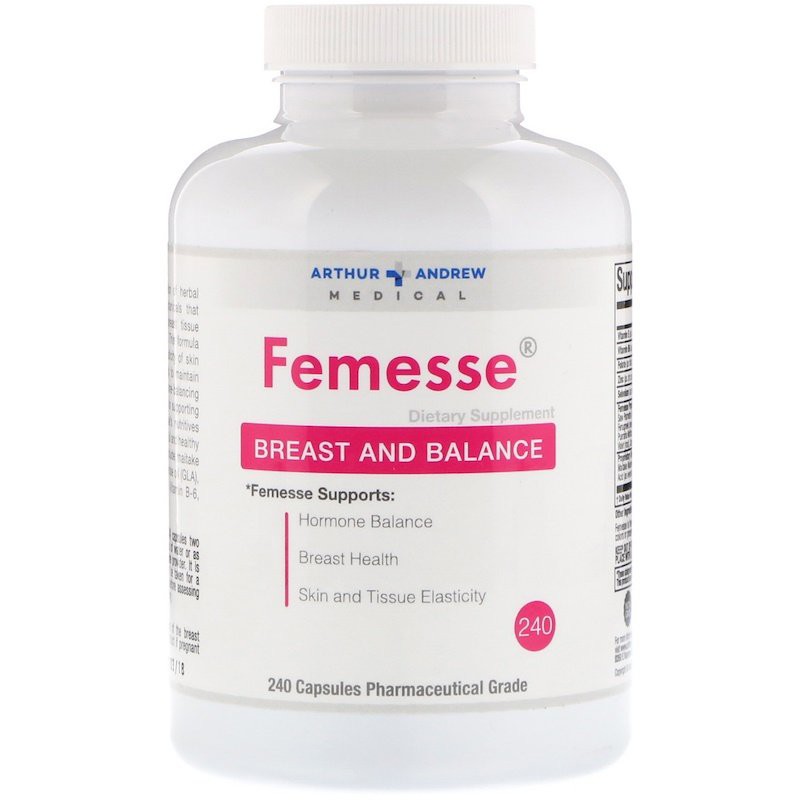 Arthur Andrew Medical Femesse Breast and Balance 240 Capsules ...