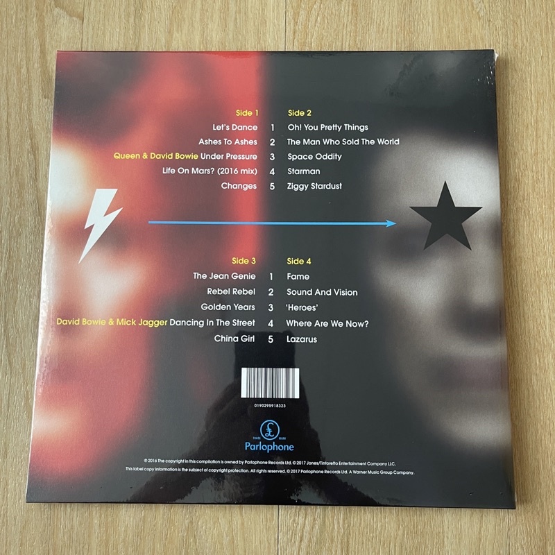 แผ่นเสียง David Bowie Legacy 2 x Vinyl LP Compilation Limited Edition ...