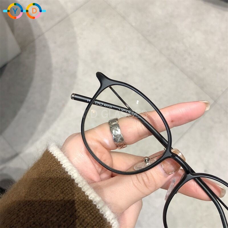 แว่นสายตาสั้นออโต้เลนส์ น้ำหนักเบา 6g (สั้น -50 ถึง -600)/ยาว (+50 ถึง +400) + เปลี่ยนสีอัตโนมัติในแสงแดด + UV400 กรอบแว่นตา TR90 กรอบแว่นยืดหยุ่นได้