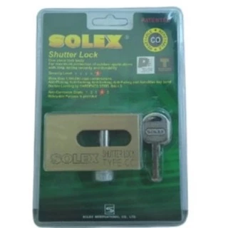 กุญแจล็อคประตูม้วน Shutter กุญแจประตูม้วน SOLEX CO CU