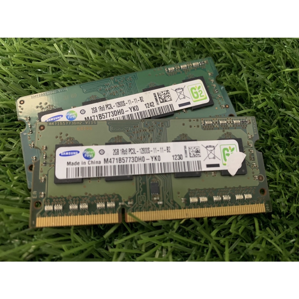 RAM แรมสำหรับ Notebook PC3 โปรโมชั่นพิเศษ ถูกกว่าที่ไหนๆ  Samsung 2GB 1Rx8 PC3L-12800S สินค้ามีประกัน