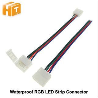 อุปกรณ์เชื่อมต่อเชื่อมต่อ RGB LED Strip 4 Pin 10 มม. 5 ชิ้น / ชุด