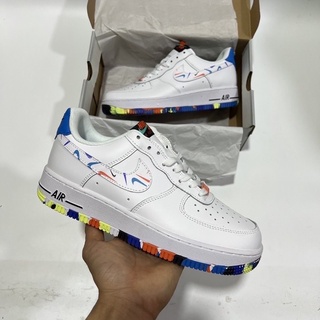 Nike Air Force 1 LV8 Swooshes GS Street (size37-45) White 1150