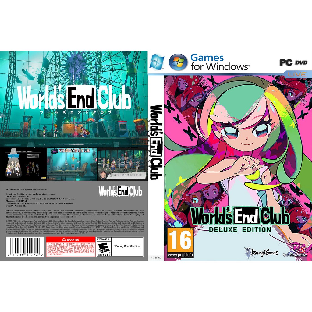 Worldes End Club – v1.0.3 + Yuzu/Ryujinx Emus สําหรับพีซี GAME [ปิดไลน์ INSTALLATION]