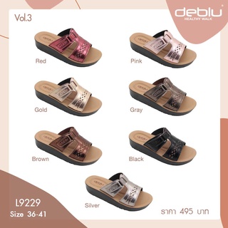 L9229 รองเท้าแตะ หญิง แบบสวม แบบหนีบ deblu เดอบลู นุ่มนิ่ม เพื่อสุขภาพ น้ำหนักเบา ของแท้ 100% 🇹🇭ประเทศไทย🇹🇭Thailand🇹🇭