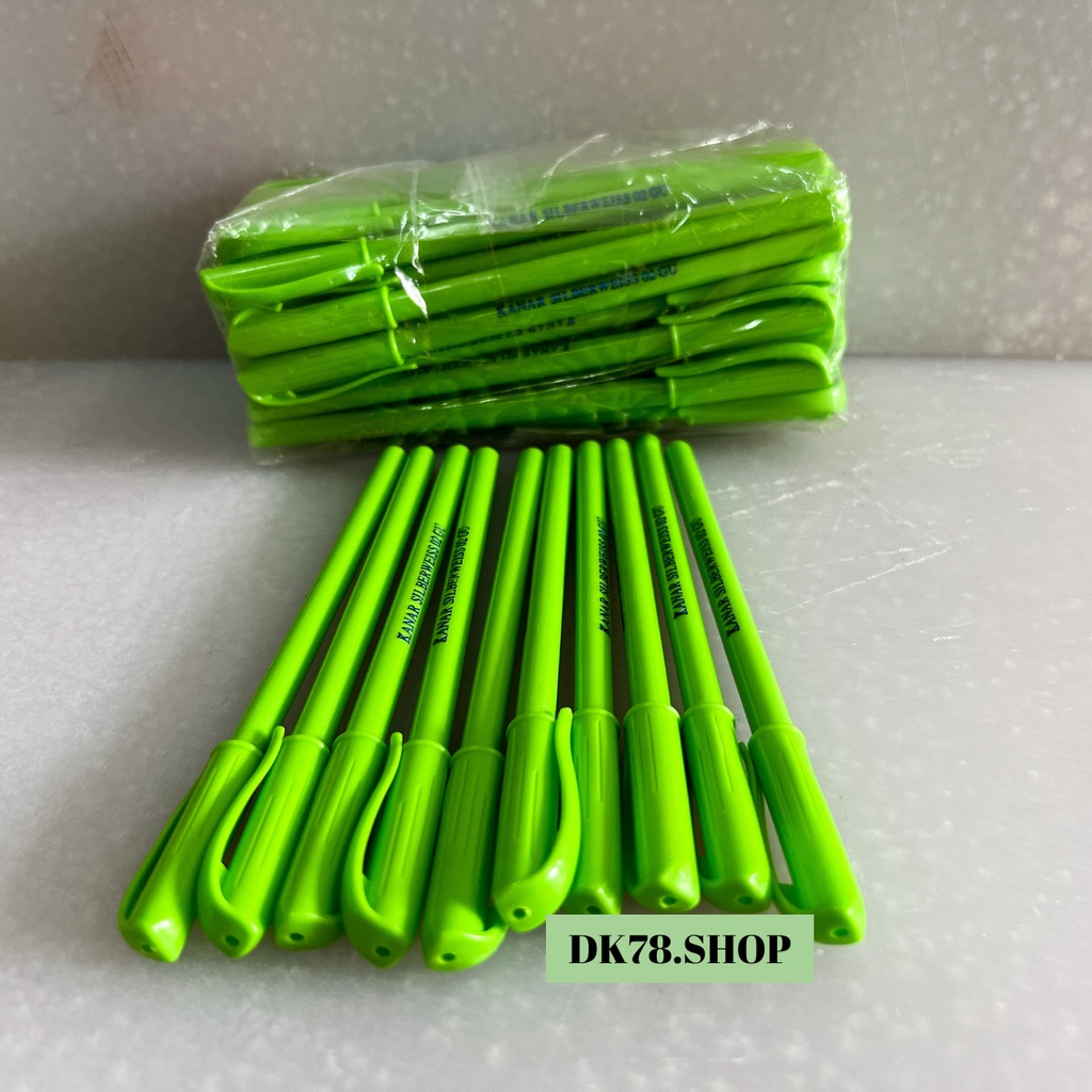พร้อมส่ง ปากกาคาร์บอน ปากกาวาดหนัง ปากกาบรอนซ์ (แท่งเขียว) เขียนหนัง สำหรับงานหนัง ขายเป็นแท่ง