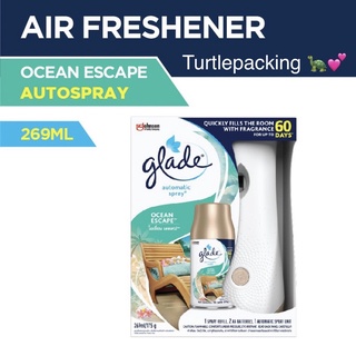 Glade Automatic Spray Freshener  เกลด เครื่องพ่นสเปรย์ปรับอากาศอัตโนมัติ กลิ่น โอเชียน Ocean 🌸🤭💕