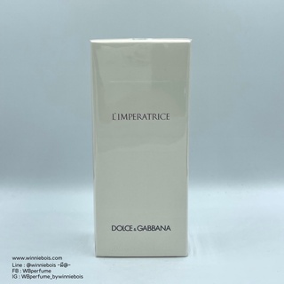 น้ำหอมแท้100% DOLCE&amp;GABBANA D&amp;G 3 LImperatrice EDT 100ml package ใหม่