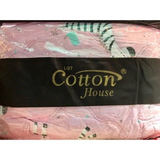 พร้อมส่ง ถูกที่สุด📌ผ้าห่ม cotton house กว้าง5ฟุต ยาว6 ฟุต นุ่มสบาย ลายน่ารัก 🌸