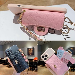 OPPO  Reno6 Reno6Pro A94 A54 A74 A93 A15 A37 A39 A57 A59 F1S A71 F5 A79 A83 F5lite A3 A5 A3S A12E A7 A5S A12 F11 F11Pro F9 F9Pro A5 A9 2020 Phone Case Fashion Classic Leather Coin Purse Card Bag TPU Soft Cover กรณีศึกษา