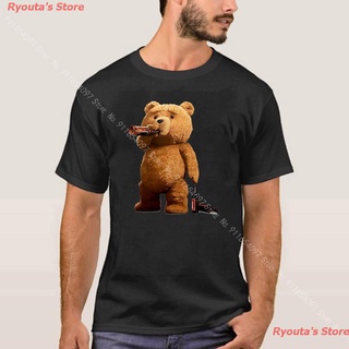 Ryoutas Store 2022 เสื้อยืด Maglietta Uomo Ted Bear Beer Idea Regalo Fashion Moda เสื้อยืดผ้าฝ้าย 100%