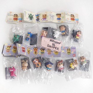 ++ ขาย Bandai Banpresto Collechara ชินจัง Crayon Shin Chan ชุด 1 + 2 ของใหม่ ของแท้ พร้อมส่ง ++ กาชาปอง gachapon