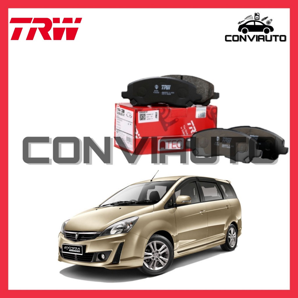 PROTON EXORA BOLD TURBO FRONT TRW BRAKE PAD (GDB7870)