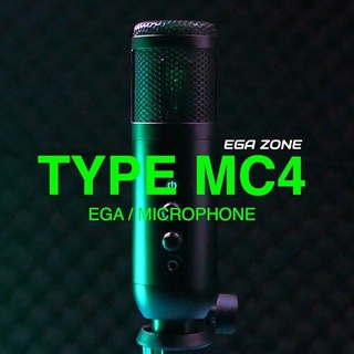 EGA TYPE MC4 Microphone Condenser 48kHz 16bit ไมค์โครสำหรับ Streamer ไลฟ์สด อัดเสียง