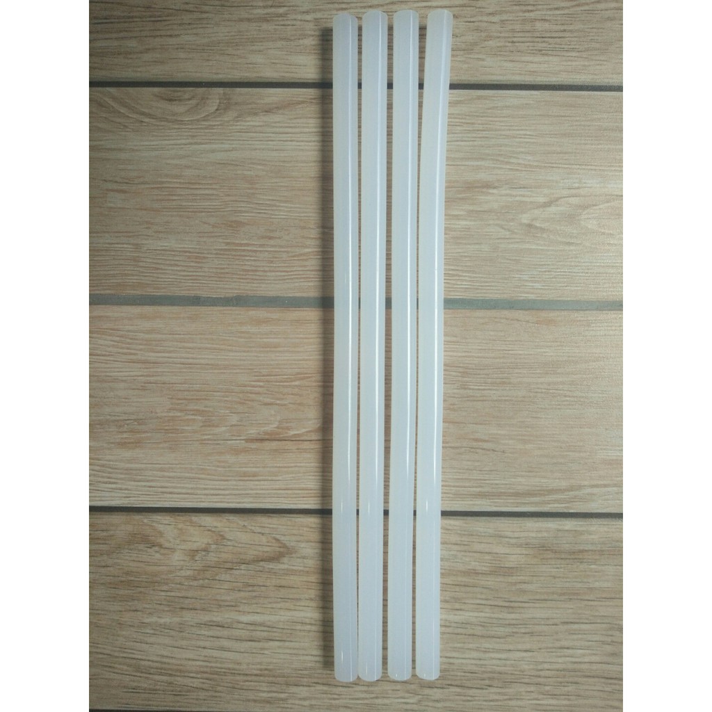 กาวแท่ง NIJI นิจิ สีขาวขุ่น (1กิโล) 12นิ้ว 34 แท่ง 11มม. คุณภาพจากไต้หวัน (ไม่ทิ้งคราบดำ)