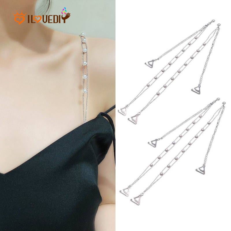 [1 คู่อุปกรณ์สายคล้องบราชั้นในสําหรับสตรีกันลื่นสามารถปรับได้ & Bra Straps] [สายรัดชั้นใน]