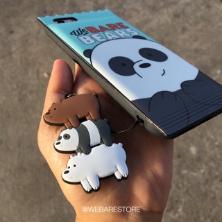 พวงกุญแจ We Bare Bears (ซิลิโคน)