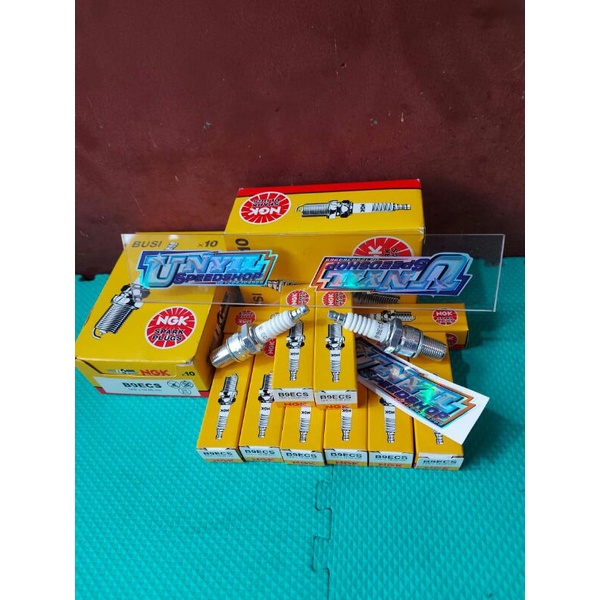 หัวเทียน NGK B9ECS NINJA R RR SS 2T 2-Stroke หัวเทียนเดิม ราคาหน่วย