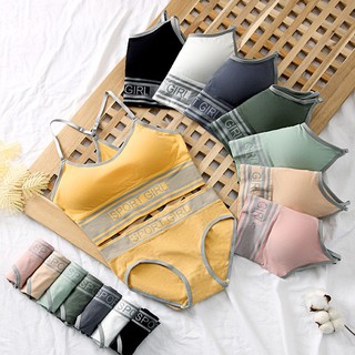 ชุดชั้นในสตรีสปอร์ตบรา (1ชุด) มาใหม่ อก24-40นิ้ว พร้อมส่ง NO.6680