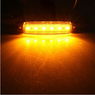 ไฟ led 24 v 6 smd led สําหรับติดด้านข้างรถยนต์