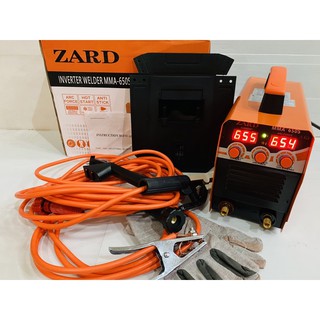 ZARD ตู้เชื่อม Zard[รุ่น2021 ของแท้มีใบQC %] 650s บอร์ดมอสเฟส ไม่ร้อนง่าย( สายเชื่อมหนามากๆ ยาว 10ม. 5.6 kg.)