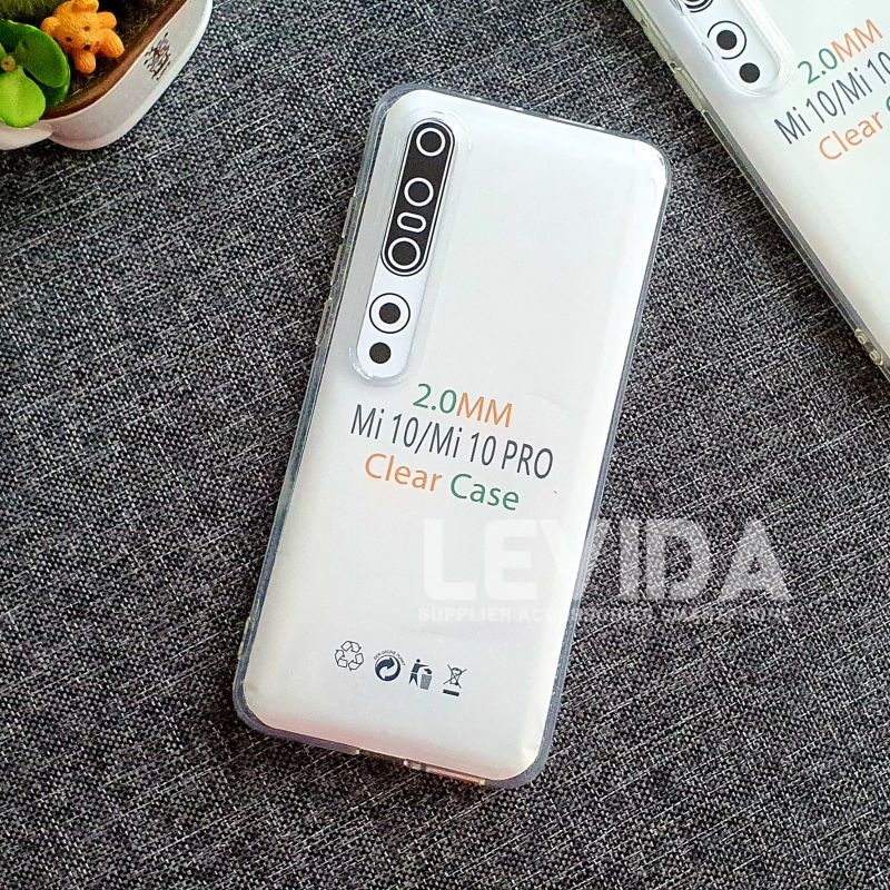 Xiaomi 10 Xiaomi 10 Pro Xiaomi Mi 10t Xiaomi Mi 10t Pro Softcase Clear 2.0mm Clear Case Xiaomi Mi 10
