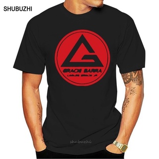 ผ้าฝ้ายคอกลมเสื้อยืดแขนสั้น พิมพ์ลาย Gracie Barra Carlos Gr Brazilian Jiu Jitsu สําหรับผู้ชายfrom S-4XL
