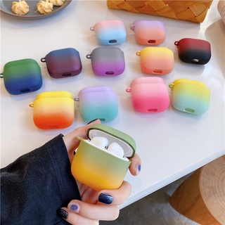 [[พร้อมส่งทุกสี !!]] Creative gradient หูฟังเคสห่อหุ้มสำหรับ Redmi Buds 3 หูฟังไร้สายบลูทูธเคสกันกระแทก Buds3 เคสแข็ง