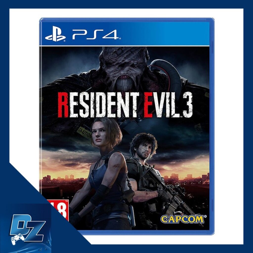Resident Evil 3 PS4 Games มือ 2 Used สภาพดี แผ่นใสกิ๊ง [แผ่นเกมส์ PS4] [แผ่น PS4 แท้] [PS4 Game]
