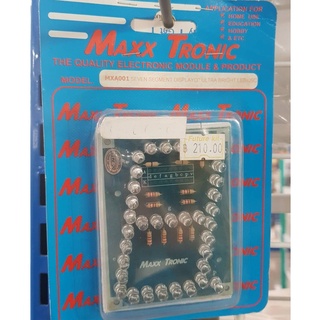 MAXX TRONIC MXA001 ตัวเลขจัมโบ้ 3 นิ้ว (LED อัลตร้าไบร์ท)