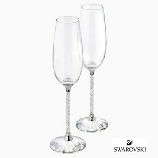ชุดแก้วแชมเปญ Swarovski พร้อม Box Set
