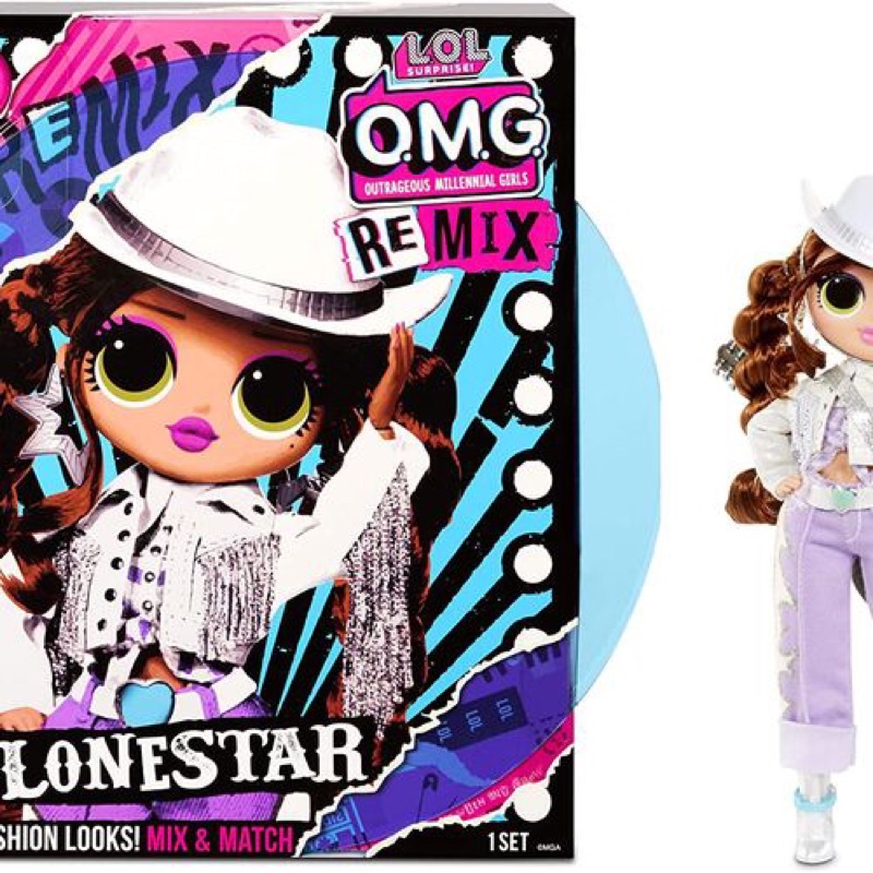 Lol Surprise Omg Remix Lonestar Fashion Doll Line Dancer Shopee Thailand 4545