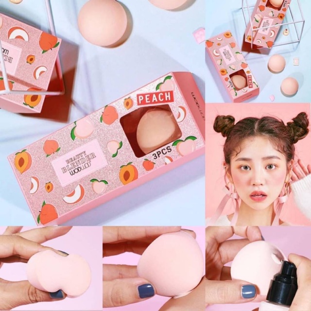 🍑🍑 WODWOD PEACH BEAUTY BLENDER 🍑🍑
