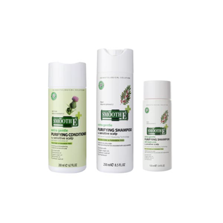 Smooth E Anti - Hair Loss Set - เซ็ตแชมพู สูตรอ่อนโยน รักษาและฟื้นบำรุงเส้นผม สำหรับคนที่มีปัญหาผมหลุดร่วง ปัญหารังแค