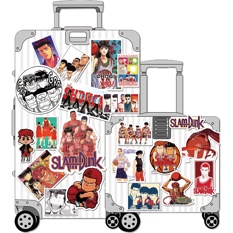 สติ๊กเกอร์ลายการ์ตูน Slam Dunk กันน้ำ 50 ชิ้น