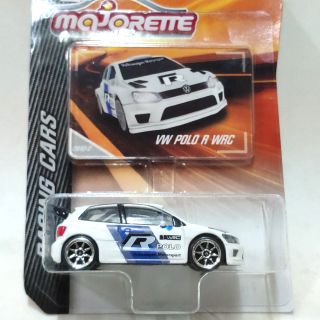 รถเหล็ก Majorette โปโลอาร์ กระจกใสเห็นโรลบาร์ POLO R Wrc