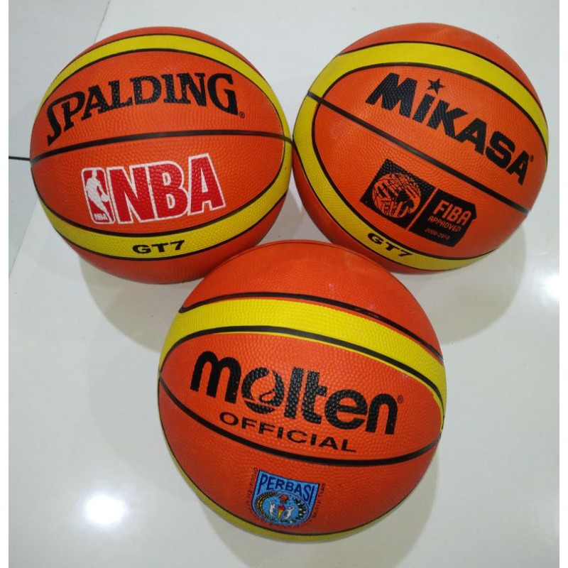 NYLON BASKETBALL KW 1, MIKASA, SPALDING, MOLTEN