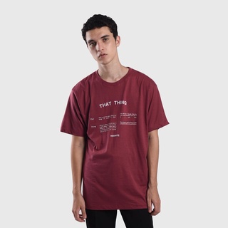 เสื้อยืด Roughneck T508 Maroon That Thing