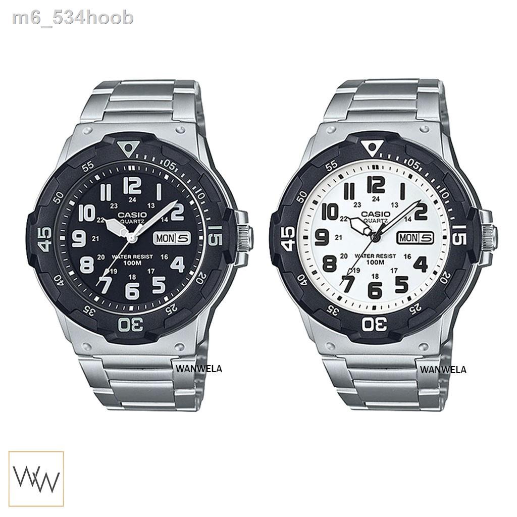 ﹍☃[ใส่โค้ดลดเพิ่ม] ของแท้ นาฬิกาข้อมือ Casio ผู้ชาย รุ่น MRW-200HD