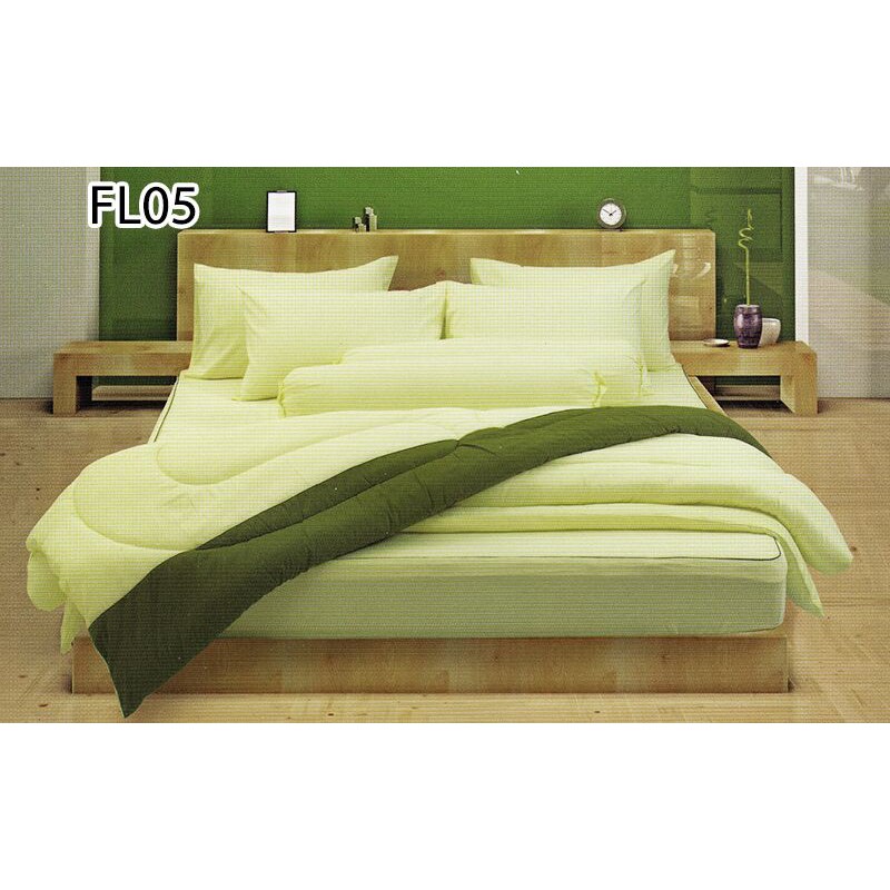 Fair Lady ผ้าปูที่นอน ขนาด 3.5/5/6 ฟุต (ไม่รวมนวม) Fair Lady พิมพ์ลาย FL05