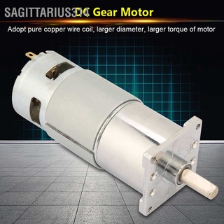 Sagittarius314 Xd-42Ga775 มอเตอร์เกียร์ไมโคร Dc Cw Ccw 12V 24V