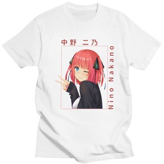 The Quintessential Quintuplets Tshirt for Men Short Sleeves Printed T Shirt  Nino Nakano 5 Toubun no Hanayome T-shirt Co