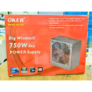 Power supply 750W.Oker