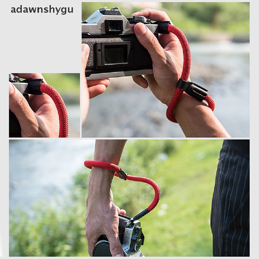 [adawnshygu] Camera Strap Handmade nylon Digital Camera Wrist Hand