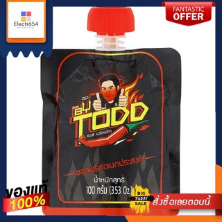 เมดบายต็อด ซอสพริกอเนกประสงค์ 100 กรัมMADEBYTODD MULTI–PURPOSE CHILI SAUCE100G