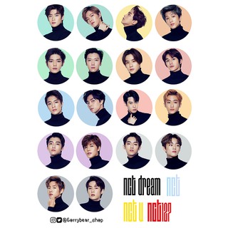 สติ๊กเกอร์ NCT ไม่ไดคัท [NCT Sticker non Die-cut]