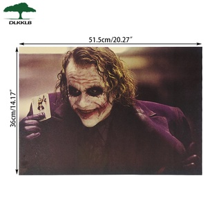 Dlkklb สติ๊กเกอร์โปสเตอร์ภาพยนตร์ The Dark Knight Classic Movie 51.5X36 ซม. สําหรับตกแต่งผนังบ้าน